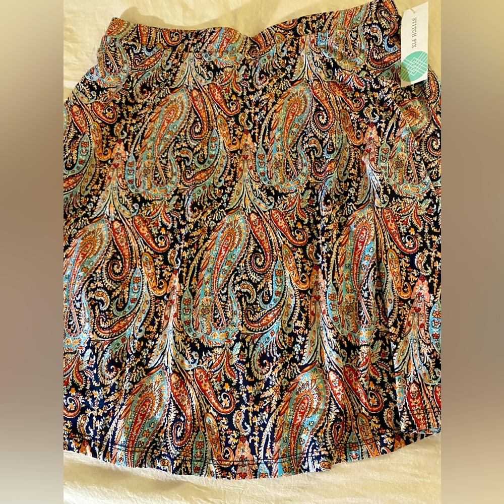 Gilli Stitch Fix Paisley Skirt - Picture 2 of 5